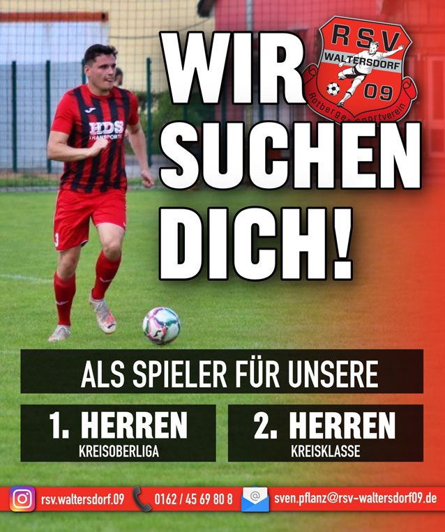 RSV Spielersuche 2026 / 2027